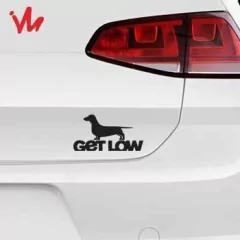 Adesivo Get Low Cachorro na internet