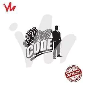 Adesivo Bro Code