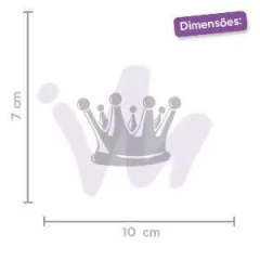 Adesivo Coroa King na internet