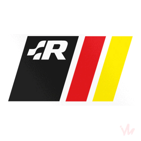 Adesivo Bandeira da Alemanha Vw Racing