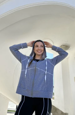 CAMPERA PURNA GRIS - tienda online