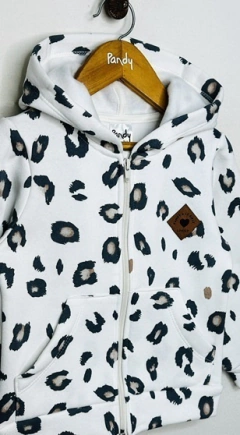 Campera nena frisa animal print - Cod: 24255 - comprar online
