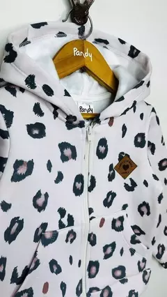 Campera nena frisa animal print - Cod: 24255 - Pandy