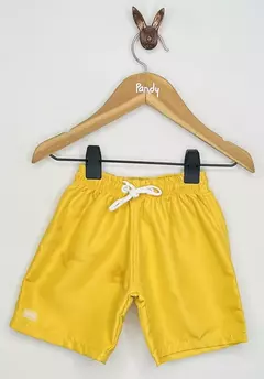 SEGUNDA Short de baño nene liso negra - Cod. Segunda