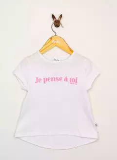 SEGUNDA Remera nena je pense - Cod. Segunda