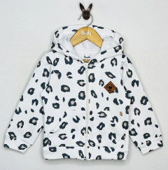 Campera nena frisa animal print - Cod: 24255