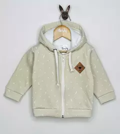 Campera beba frisa florcitas - Cod. 24048 - Pandy
