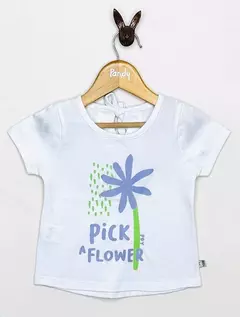 SEGUNDA Remera beba pick a flower - Cod: Segunda - comprar online
