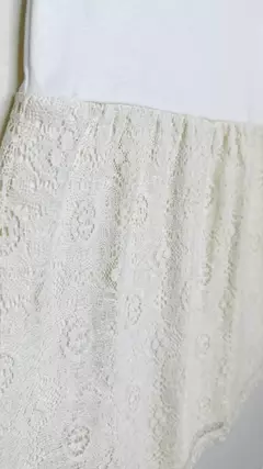SEGUNDA Vestido nena encaje algodon - Cod. Segunda - tienda online