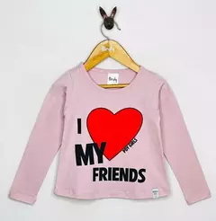SEGUNDA Remera nena Corazon - Cod. SEGUNDA - comprar online