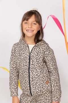 Campera nena frisa tira lurex - Cod. 25230 - comprar online