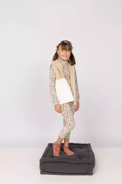 Chaleco nena combinado - Cod: 24215 - comprar online