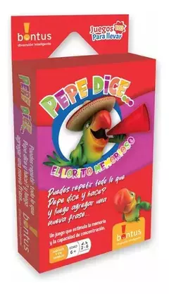 Pepe Repite juego de cartas