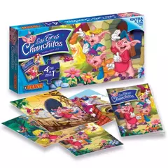 Los tres chanchitos puzzles + libro de cuento - comprar online