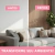 6 Placas Painel Ripado Carvalho Decorativo 45x16,9 - comprar online