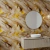 Placa adesiva Parede Revestimento 3d Marmore Branca com Dourado30x60cm - Colai Adesivos