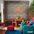 Papel de Parede Lavável Pedra Filete Desigual Bege - Colai Adesivos