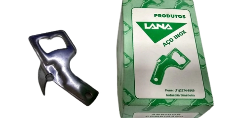 01005 - ABRIDOR LATA COMBINADO INOX (DUZIA) LANA - comprar online
