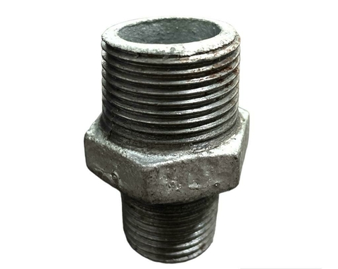 04576 - NIPLE DE REDUCAO FERRO GALV. 3/4 X 1/2 G245R