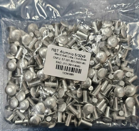04714 - REBITE ALUMINIO MEDIO 5/32 x 9 PCT C/100 G