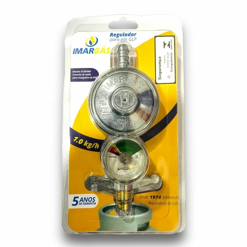 370501 REGULADOR IMAR 1KG C/MANOMETRO 0728/06B NV
