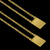 Escapulário piastrini com pingente personalizável banhado à ouro 18K, da marca Dezoitok Joias.
