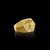ANEL MEDUSA 3D CRAVEJADO BANHADO A OURO 18K DA MARCA DEZOITOK JOIAS