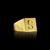 ANEL LETRA S BANHADO A OURO 18K DA MARCA DEZOITOK JOIAS