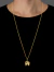 Colar Corrente Piastrini com pingente de ferradura pequeno, banhado a ouro 18K.

Vendido e entregue por Dezoitok Joias