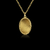 Corrente Piastrini banhada a ouro 18K com pingente oval personalizável.

Vendido e entregue por Dezoitok Joias