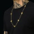 Corrente Trevo Dourado de 70cm, banhada a ouro 18K. 

Vendido e entregue por Dezoitok Joias
