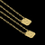 Escapulário Elo Cadeado Fino Nossa Senhora de Nazaré - 70cm - Banhado a Ouro 18K - comprar online