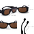 Óculos Seul Marrom com armação preta e lentes marrons da Dezoitok Glasses.

Vendido e entregue por Dezoitok Joias.