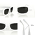 Óculos Singapura Branco e Preto da Dezoitok Glasses com design moderno.

Vendido e entregue por Dezoitok Joias