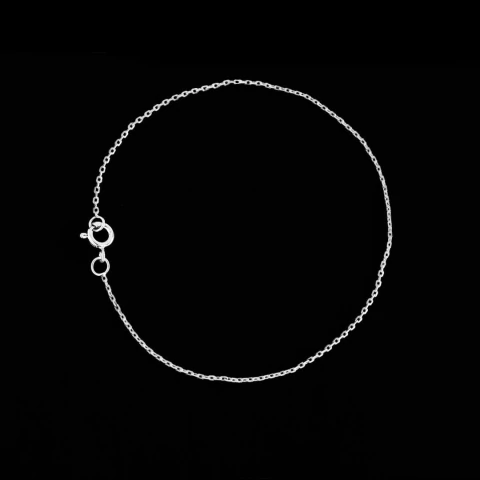 Pulseira Elo Chapado (2mm) - 19cm ou 21cm - Banhado a Prata 925 - comprar online