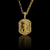 Pingente Deus É Bom O Tempo Todo Cravejado - 3x2,5cm - Banhado a Ouro 18K - comprar online