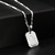 Corrente Veneziana 4 Por 4 (2mm) + Pingente Plaquinha Nossa Senhora - 1,5x1,2cm - Banhado a Prata 925 - comprar online