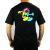 CAMISETA ART CANS PRETA LOGO - comprar online