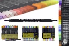 Caneta aquarelavel DualTip 48 cores na internet