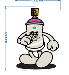 ADESIVO PERSONAGEM SPRAY - comprar online
