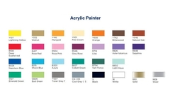 ACRYLIC PAINTER Y332 WALNUT - Art Cans