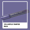 ACRYLIC PAINTER R826 ASTER TATARICUS