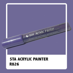 ACRYLIC PAINTER R826 ASTER TATARICUS