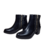 Bota cuero negro