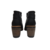 Bota cuero negra - comprar online