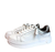 Zapatilla blanca y plata - comprar online
