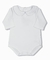 Body Essencial Gola Bebê Branco - Manga longa - 100% Pima