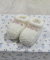 Sapatinho / Meia Tricot Rococó - Off-White - comprar online