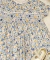 Vestido Infantil- Casinha de Abelha - Floral Olivia Azul