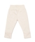 Calça Culote Sem Pé- Cós Largo - Algodão Pima - Off-White